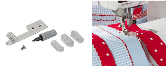 Dispositif pour couture ajourée