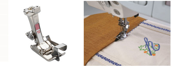 Pied presseur surpiqûre