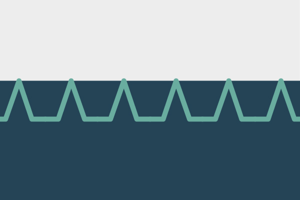 Points machine à coudre - Point de surjet/overlock