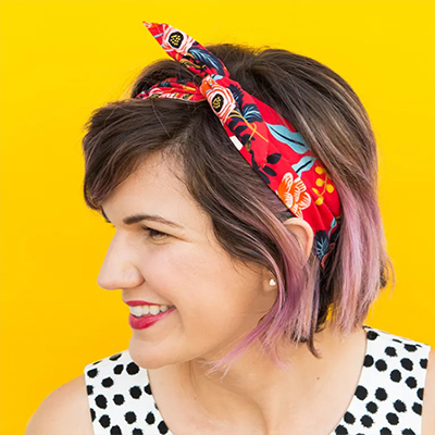 Coudre un bandeau pour cheveux