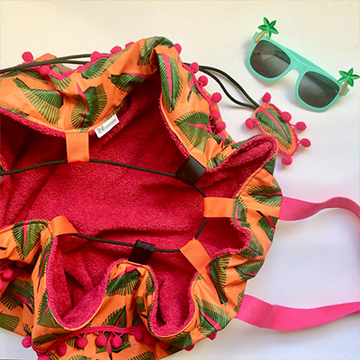 Coudre un essuie pour pied sec