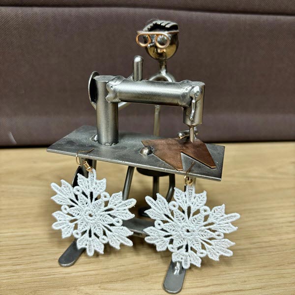 Boucles d'oreilles de Noël