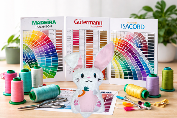 Nuanciers de fils à coudre, à broder, à surjeter Nuanciers de fils à coudre, à broder, à surjeter