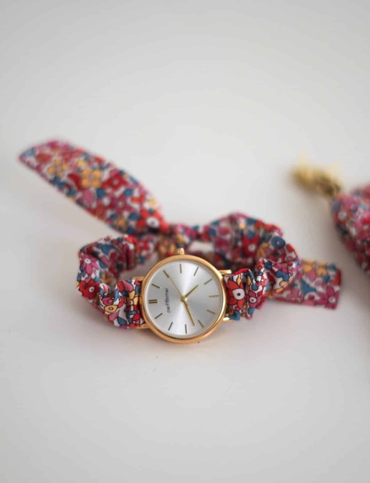 Bracelet de montre en tissu