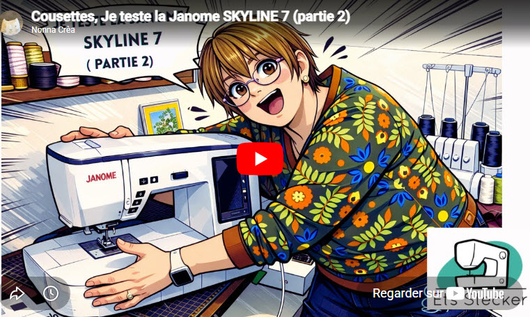 Découvrez le test complet de la Janome Skyline S7