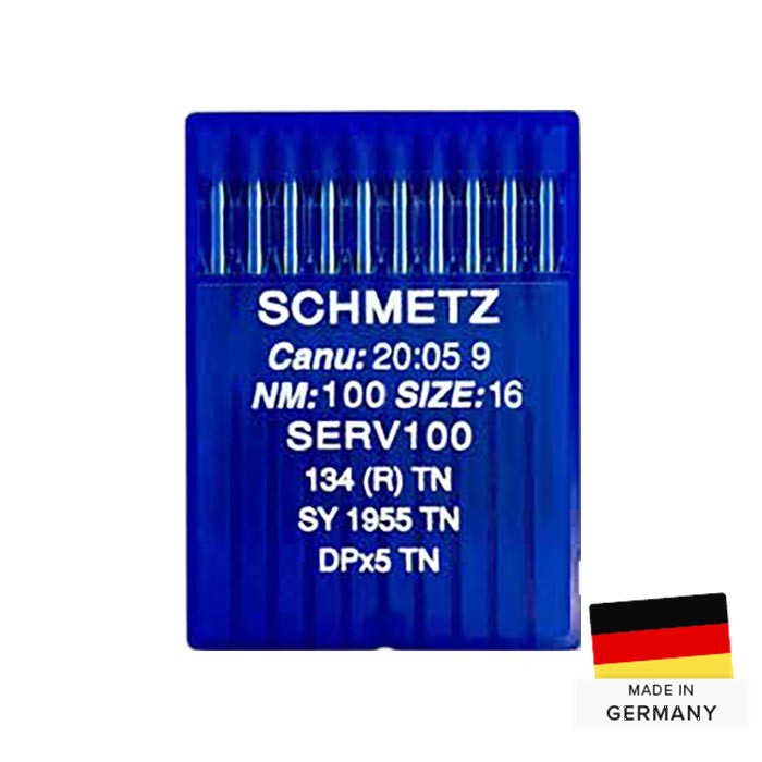 Aiguilles 134(R) TN SERV 100 (GEBEDUR) Schmetz Aiguilles 134(R) TN SERV 100 (GEBEDUR) Schmetz