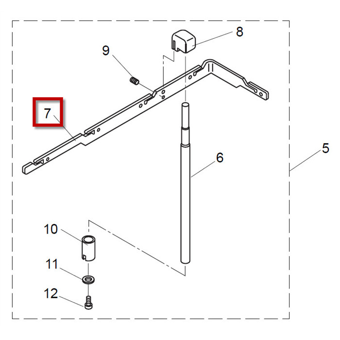 Antenne Porte bobine, cône multiple Antenne Porte bobine, cône multiple
