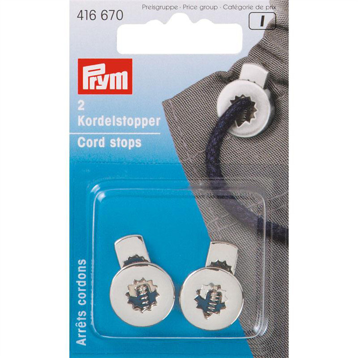 Arrêts de cordon (2) métal Prym Arrêts de cordon (2) métal Prym
