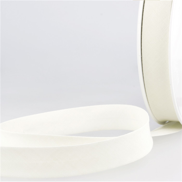 Biais étroit 20mm écru léger au mètre Biais étroit 20mm écru léger au mètre