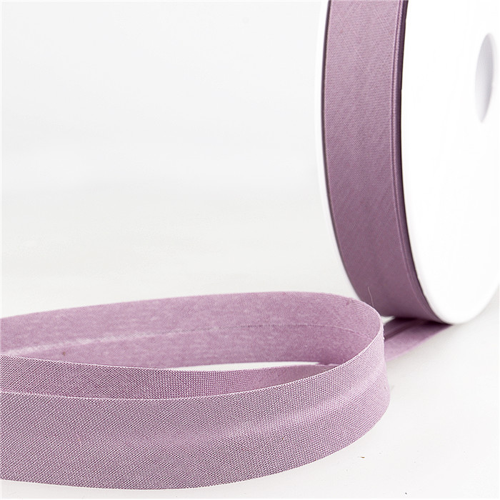 Biais étroit 20mm mauve rose au mètre Biais étroit 20mm mauve rose au mètre