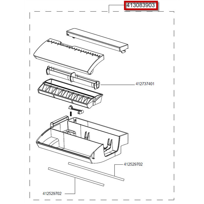 Boîte d'accessoire vide PFAFF Boîte d'accessoire vide PFAFF
