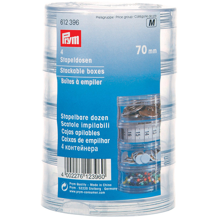 Boîtes à empiler 70 mm Prym Boîtes à empiler 70 mm Prym