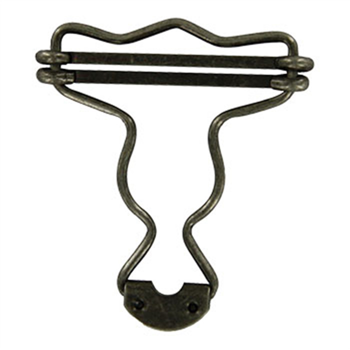 Boucle salopette 40mm argent vieilli Boucle salopette 40mm argent vieilli