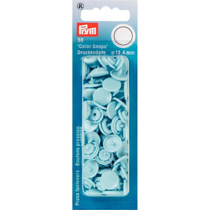 Bouton pression 12.4mm bleus Prym Bouton pression 12.4mm bleus Prym