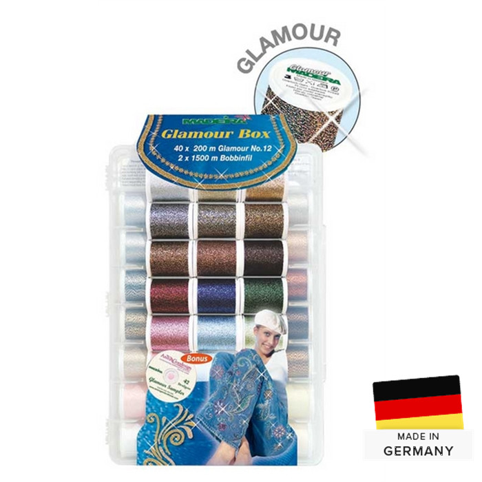 Box Glamour (40) + bobbinfil (2) Box Glamour (40) + bobbinfil (2)