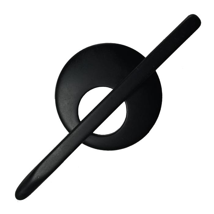 Broche pour châle 55mm noire Broche pour châle 55mm noire