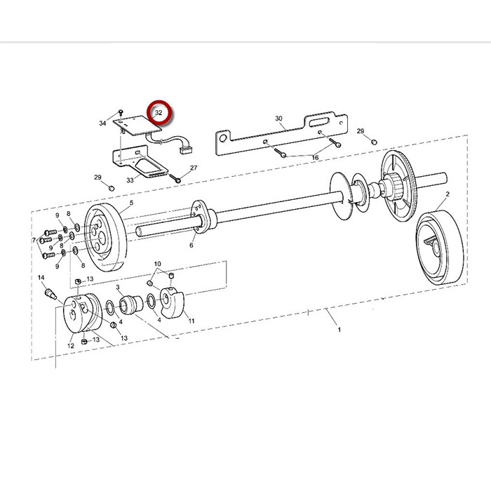 Circuit disque position axe supérieur Circuit disque position axe supérieur