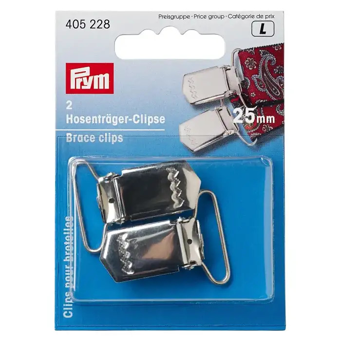 Clips pour bretelles 25mm Prym Clips pour bretelles 25mm Prym