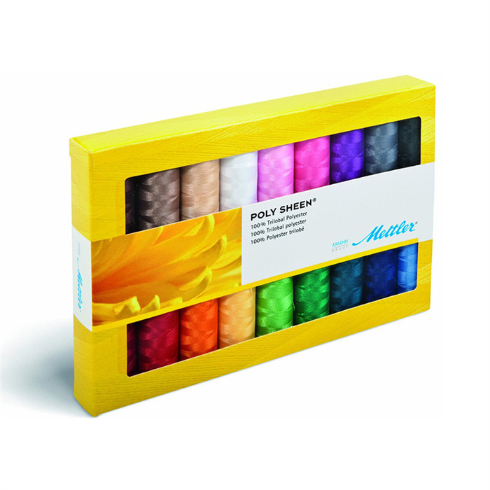 Coffret bobines 18x200m polyester N°40 Coffret bobines 18x200m polyester N°40