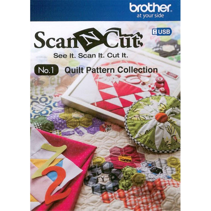 Collection de motifs USB 1 ScanNCut Collection de motifs USB 1 ScanNCut