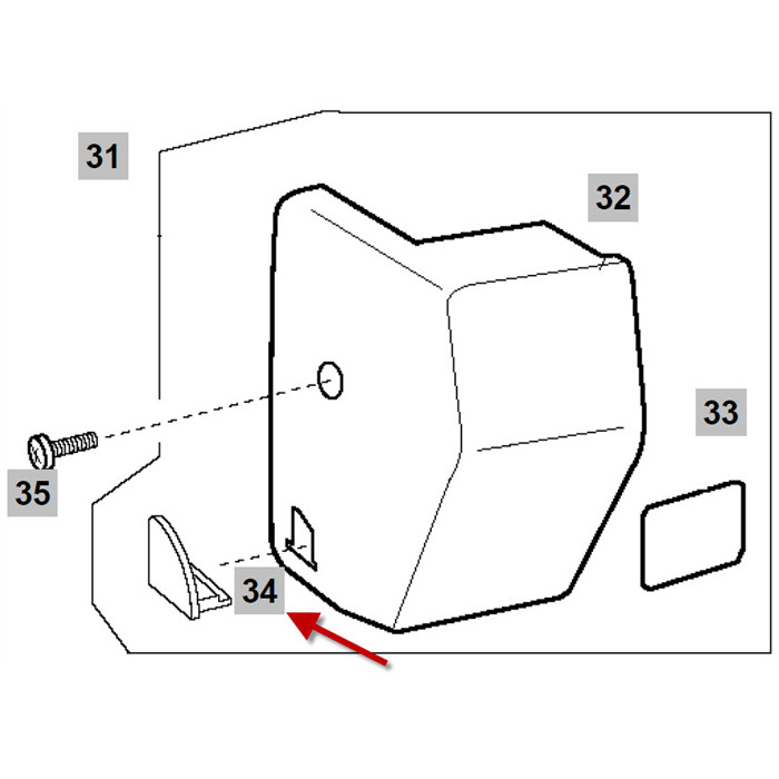 Coupe fil latéral Janome/Elna Coupe fil latéral Janome/Elna
