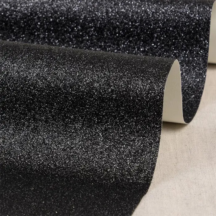 Coupon Noir à pailettes 50x70 cm Coupon Noir à pailettes 50x70 cm