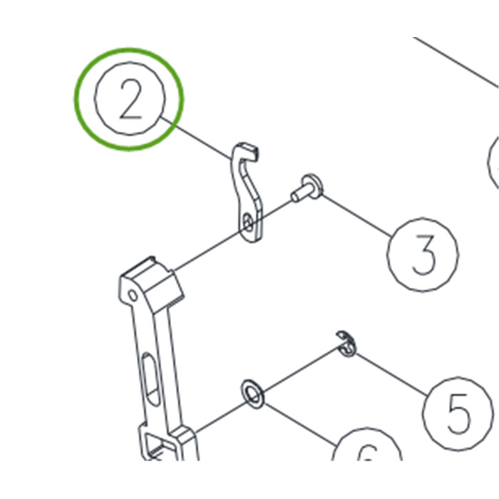 Couteau supérieur SINGER S14-78, PFAFF 1450 OL Couteau supérieur SINGER S14-78, PFAFF 1450 OL