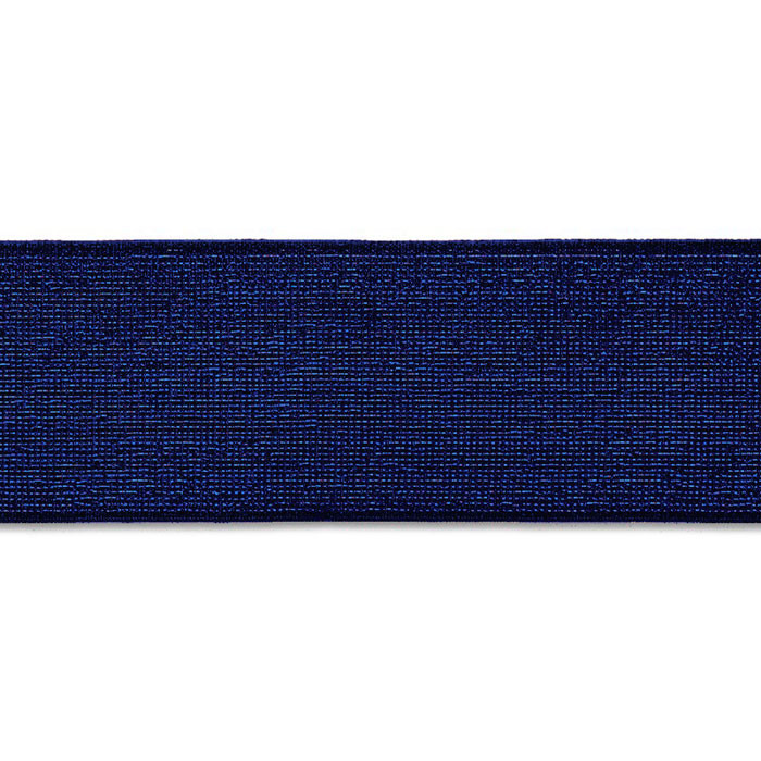 Elastique fil métal/marine 40mm au mètre Elastique fil métal/marine 40mm au mètre