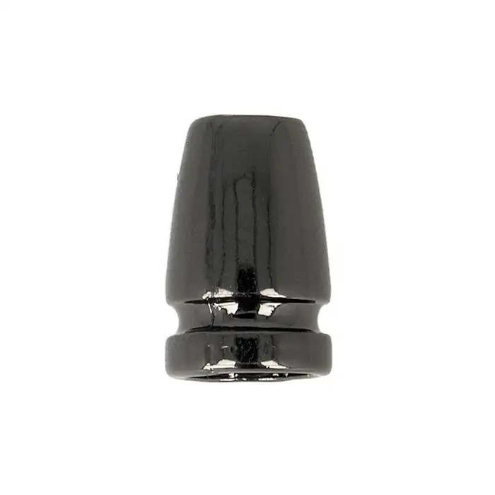 Embout de cordon noir 10x16mm Embout de cordon noir 10x16mm
