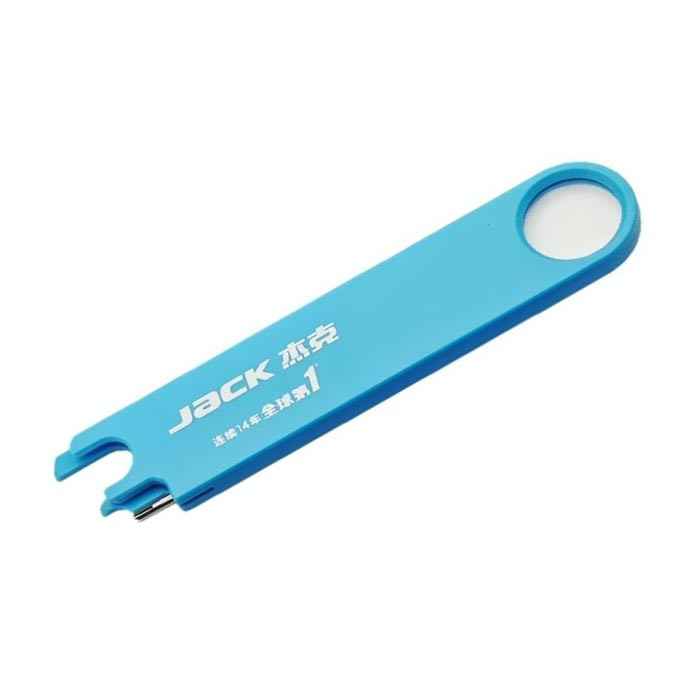 Enfileur d'aiguille manuel rapide avec aimant et loupe JACK Enfileur d'aiguille manuel rapide avec aimant et loupe JACK