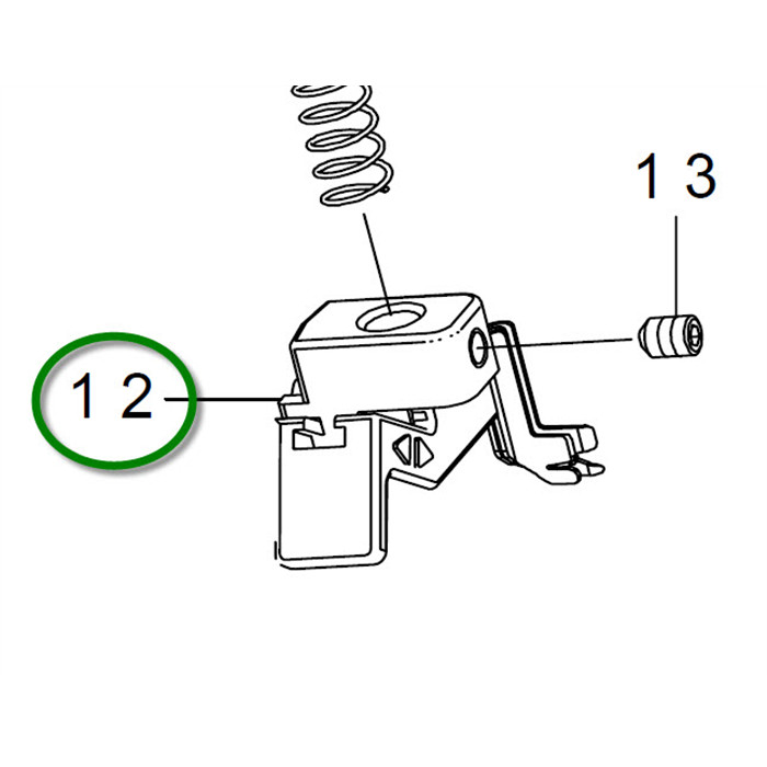Enfileur d'aiguille surjeteuse JUKI MO-1000, 2000 Enfileur d'aiguille surjeteuse JUKI MO-1000, 2000