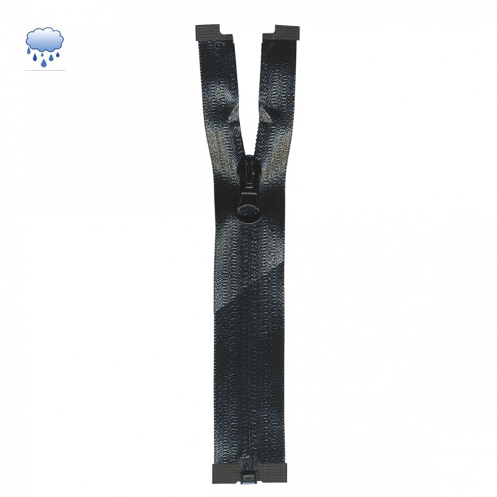 Fermeture à glissière séparable déperlante 75cm Noir Fermeture à glissière séparable déperlante 75cm Noir