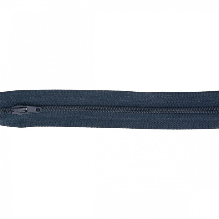 Fermeture fine Bleu Marine au mètre Fermeture fine Bleu Marine au mètre