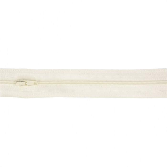 Fermeture fine Ivoire au mètre Fermeture fine Ivoire au mètre