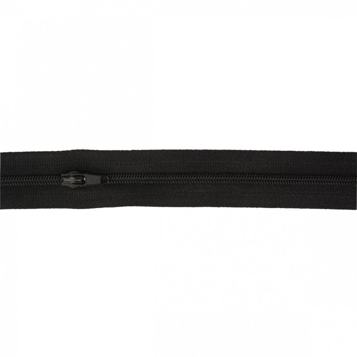 Fermeture fine Noire au mètre Fermeture fine Noire au mètre