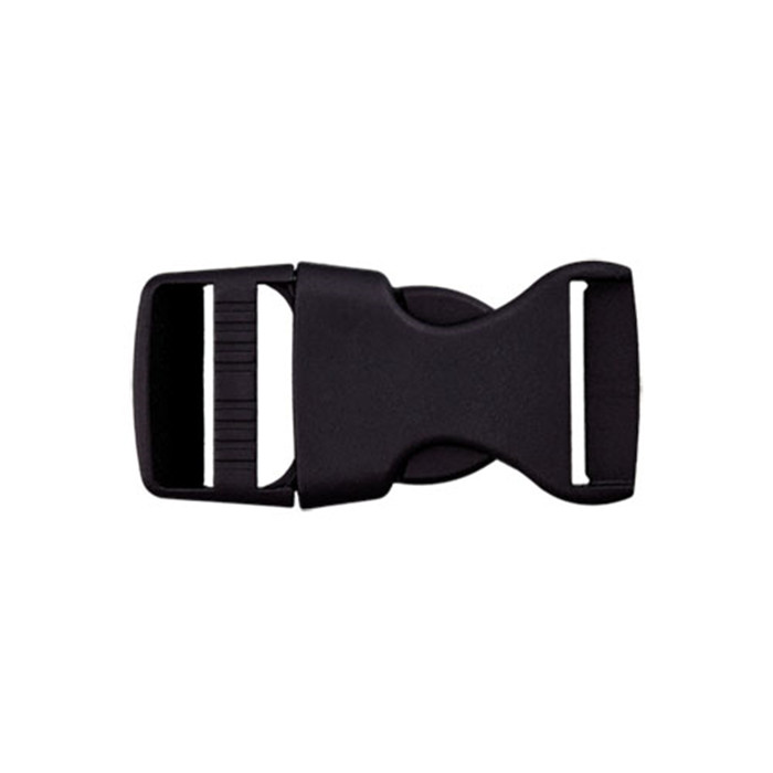 Fermoir sac à dos polyester 20mm noir Fermoir sac à dos polyester 20mm noir