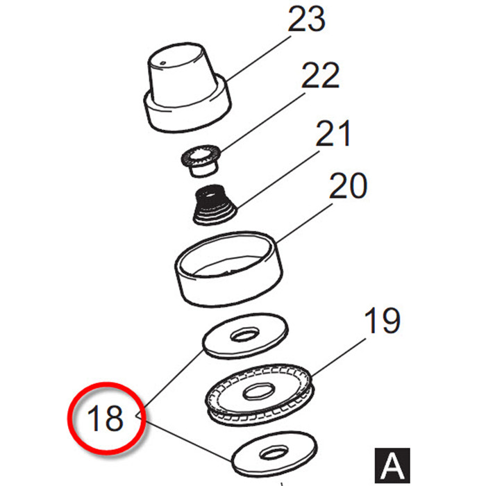 Feutre pour disque de tension PR680W-PR1055X-PR1060 Feutre pour disque de tension PR680W-PR1055X-PR1060