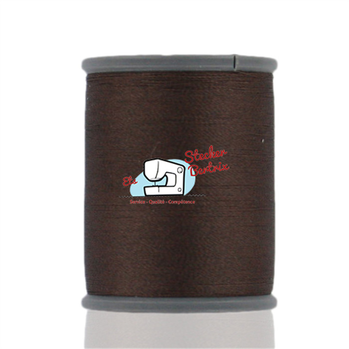 Fil à broder Brother n°50 300m ET058 Brun sombre Fil à broder Brother n°50 300m ET058 Brun sombre