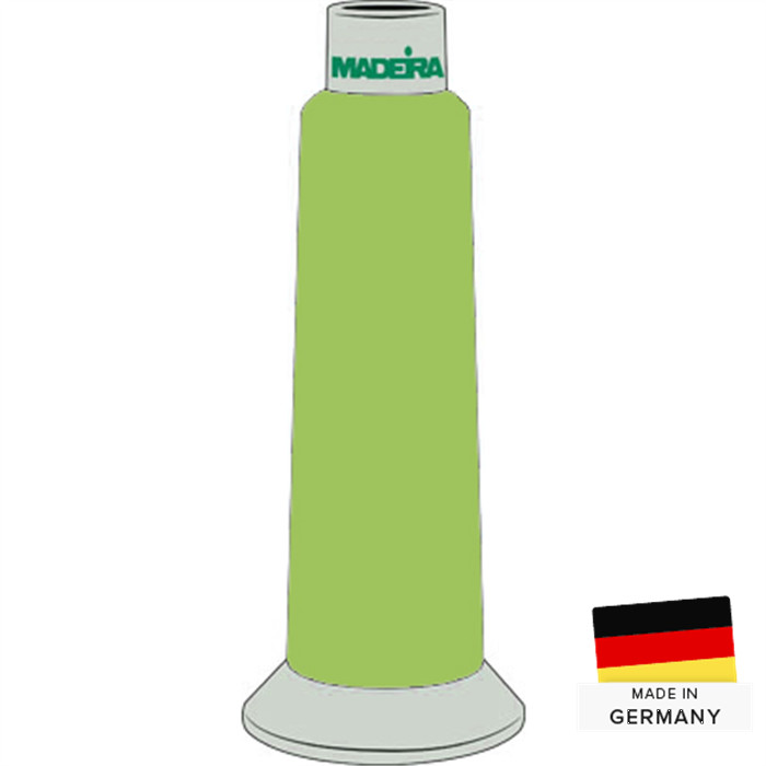 Fil à broder Frosted Matt 40 2500m 7649 vert granny Fil à broder Frosted Matt 40 2500m 7649 vert granny