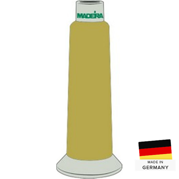 Fil à broder Frosted Matt 40 2500m 7706 vert brass Fil à broder Frosted Matt 40 2500m 7706 vert brass