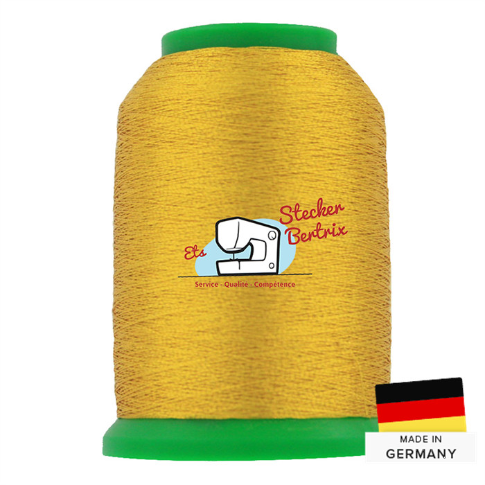 Fil à broder Isamet 40 1000m 0490 Bright Gold Fil à broder Isamet 40 1000m 0490 Bright Gold