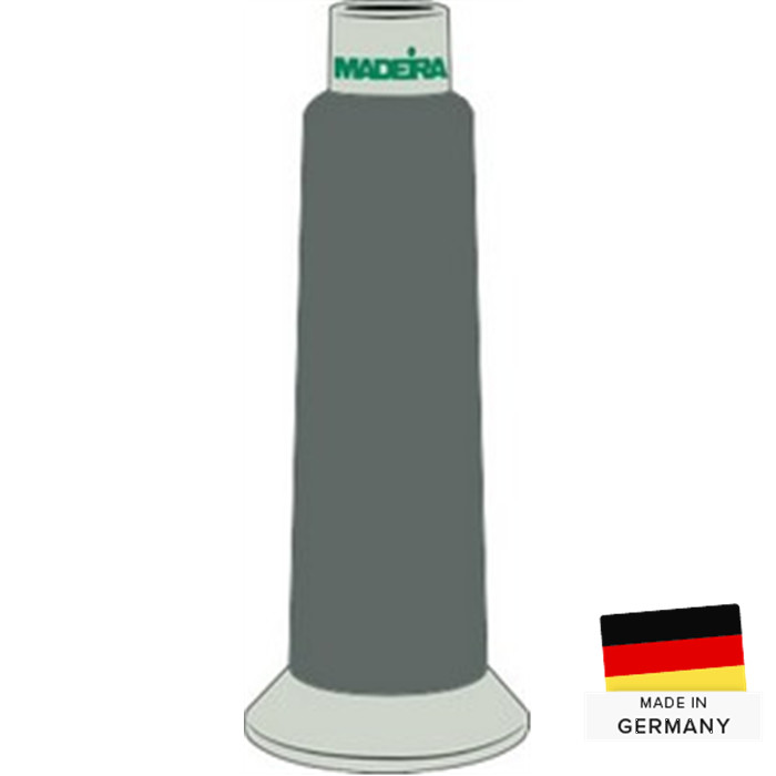 Fil à broder MADEIRA Frosted Matt N°40 2500m 7741 carbone Fil à broder MADEIRA Frosted Matt N°40 2500m 7741 carbone