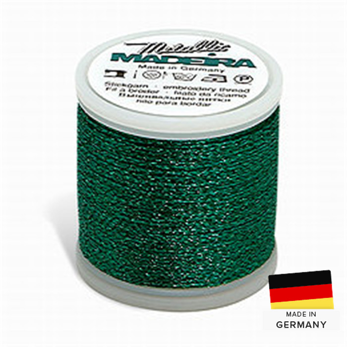 Fil à broder Madeira Metallic 057 Green Fil à broder Madeira Metallic 057 Green