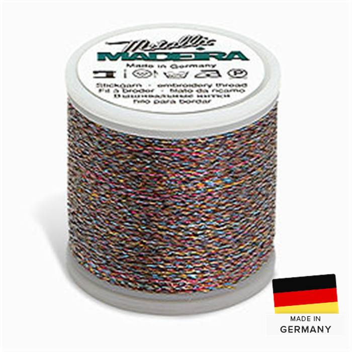 Fil à broder Madeira Metallic 280 Multi Fil à broder Madeira Metallic 280 Multi
