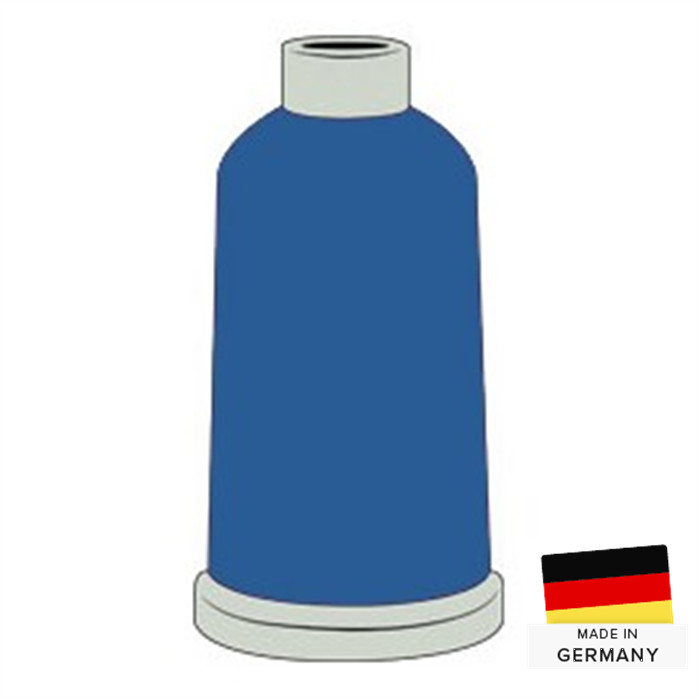 Fil à broder Madeira Polyneon n°60 1500m 1642 bleu Lapis Fil à broder Madeira Polyneon n°60 1500m 1642 bleu Lapis