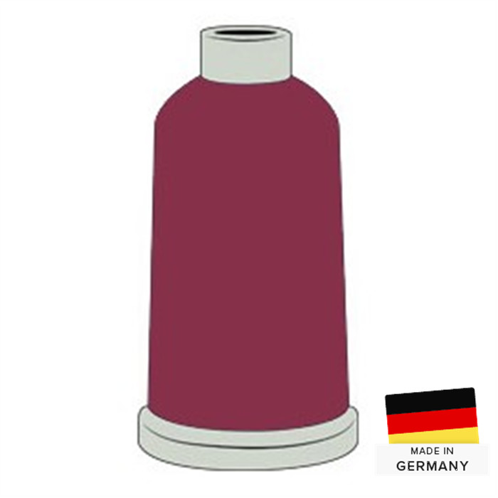 Fil à broder Madeira Polyneon n°60 1500m 1835 rouge cuivré Fil à broder Madeira Polyneon n°60 1500m 1835 rouge cuivré