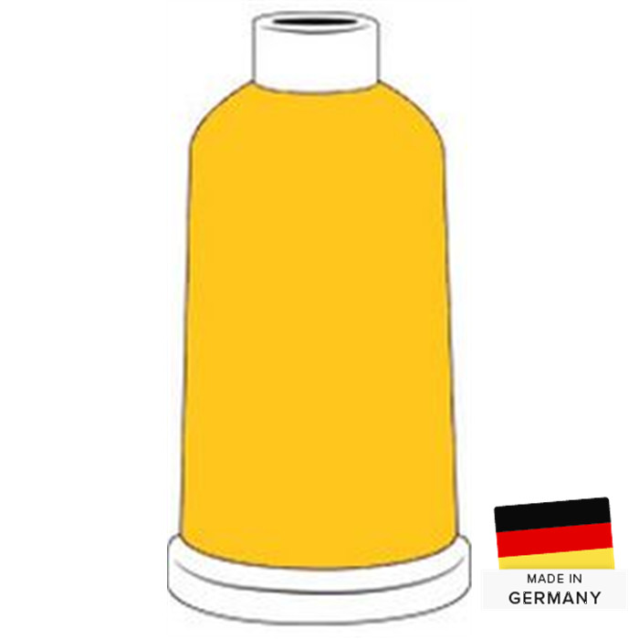 Fil à broder Madeira Rayon 40 1000m 1064 jaune soleil Fil à broder Madeira Rayon 40 1000m 1064 jaune soleil