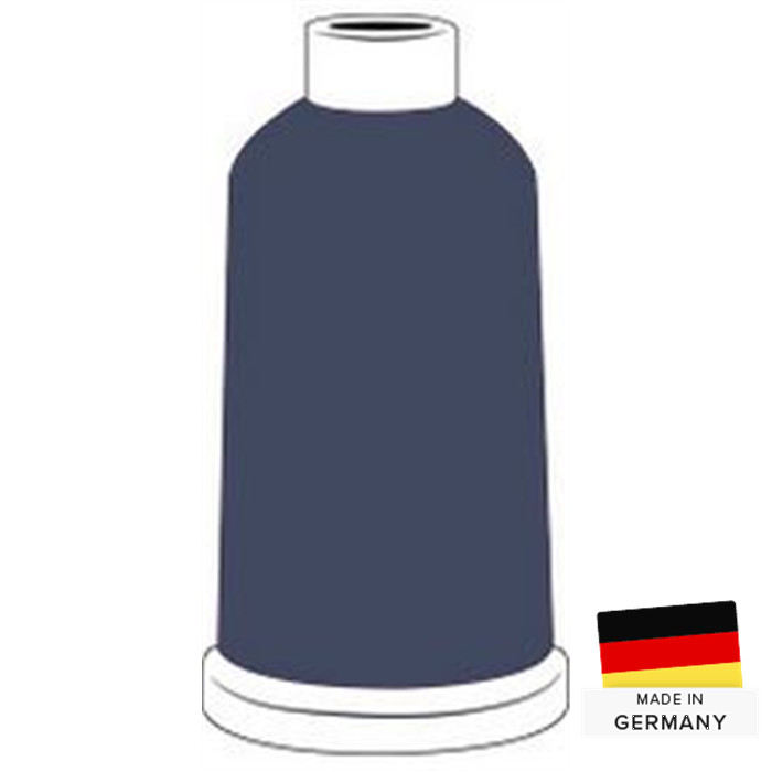 Fil à broder Madeira Rayon 40 1000m 1365 bleu ciel orageux Fil à broder Madeira Rayon 40 1000m 1365 bleu ciel orageux