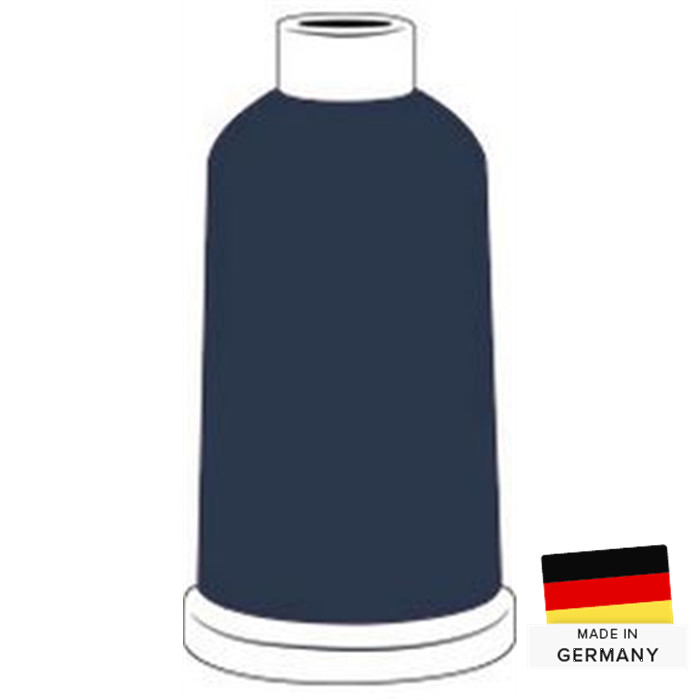 Fil à broder Madeira Rayon 40 1000m 1368 bleu indigo foncé Fil à broder Madeira Rayon 40 1000m 1368 bleu indigo foncé