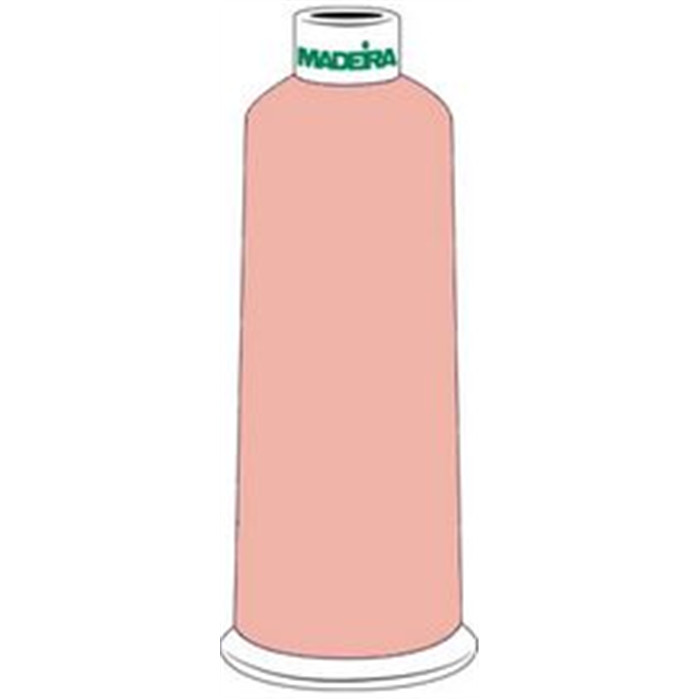 Fil à broder Madeira Rayon n°30 1018 3000m orange saumoné Fil à broder Madeira Rayon n°30 1018 3000m orange saumoné